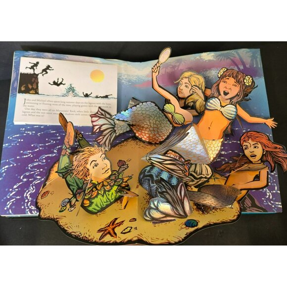 Peter Pan Classic Collectible Pop Book Hardcover Robert Sabuda J. M Barries Used - Picture 3 of 16